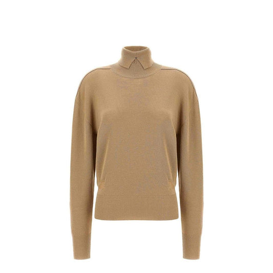 Beige Wool Sweatshirt