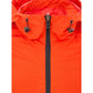 Orange Polyester Shell Jacket