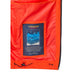Orange Polyester Shell Jacket