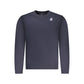 Blue Cotton Men Sweater