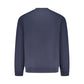 Blue Cotton Men Sweater