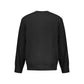 Black Cotton Men Sweater