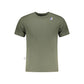 Green Cotton Men T-Shirt
