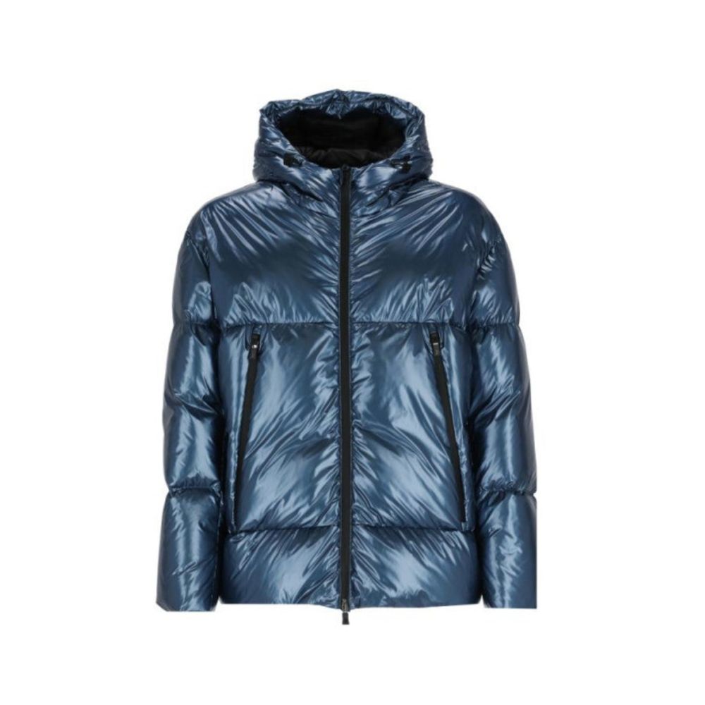 Blue Polyamide Shell Jacket