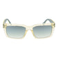 Yellow Stainless Steel Sunglasses