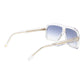 Transparent Plastic Sunglasses
