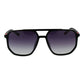 Black Rubber Sunglasses