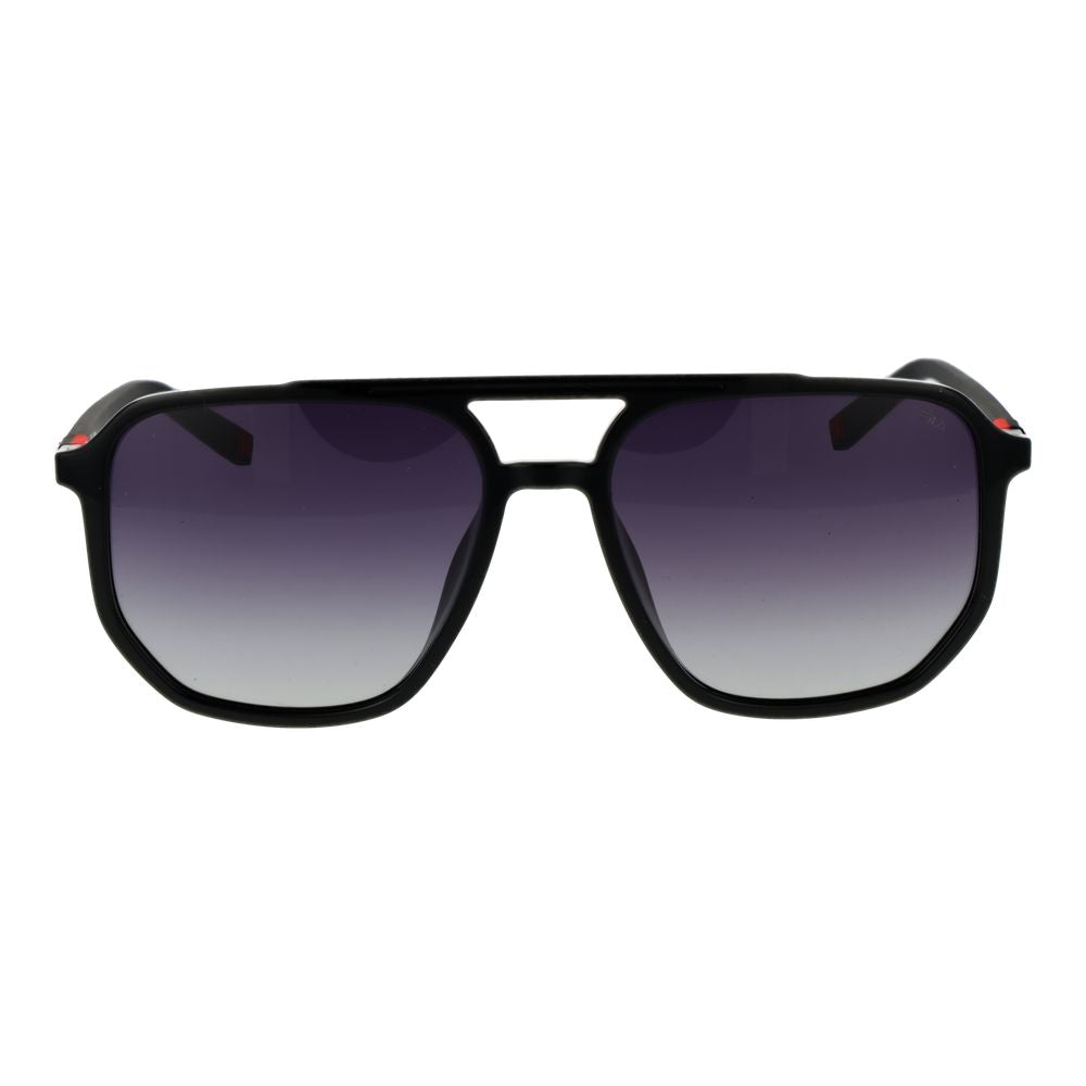 Black Rubber Sunglasses
