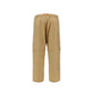 Beige Nylon Cargo Pants
