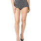 Multicolor Embellished High Waist Hot Pants Shorts