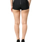 Multicolor Embellished High Waist Hot Pants Shorts