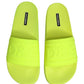 Green Rubber Slides Sandals Beachwear Shoes