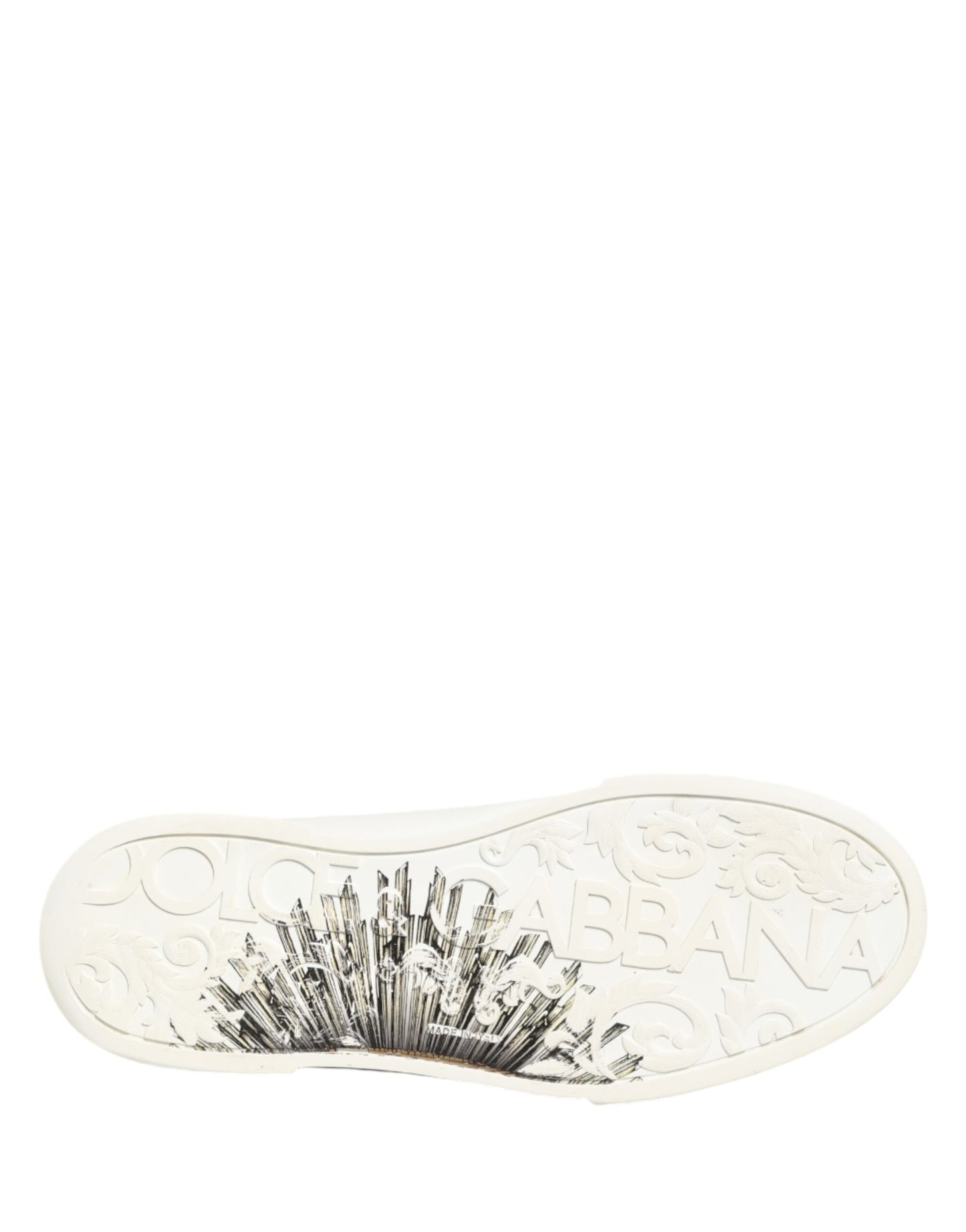 White Black Crown Low Top Sneakers Men  Shoes