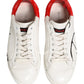 White Red Portofino Low Top Men Sneakers Shoes