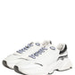 White Silver Daymaster Low Top Sneakers Shoes