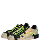 Multicolor Low Top Lace Up Men Sneakers Shoes