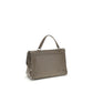 Gray Calf Leather Bos Taurus Shoulder Bag