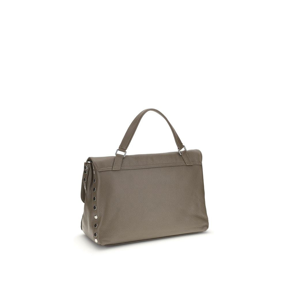 Gray Calf Leather Bos Taurus Shoulder Bag