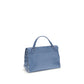 Blue Calf Leather Bos Taurus Shoulder Bag