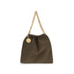 Brown Polyester Shoulder Bag