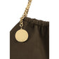 Brown Polyester Shoulder Bag