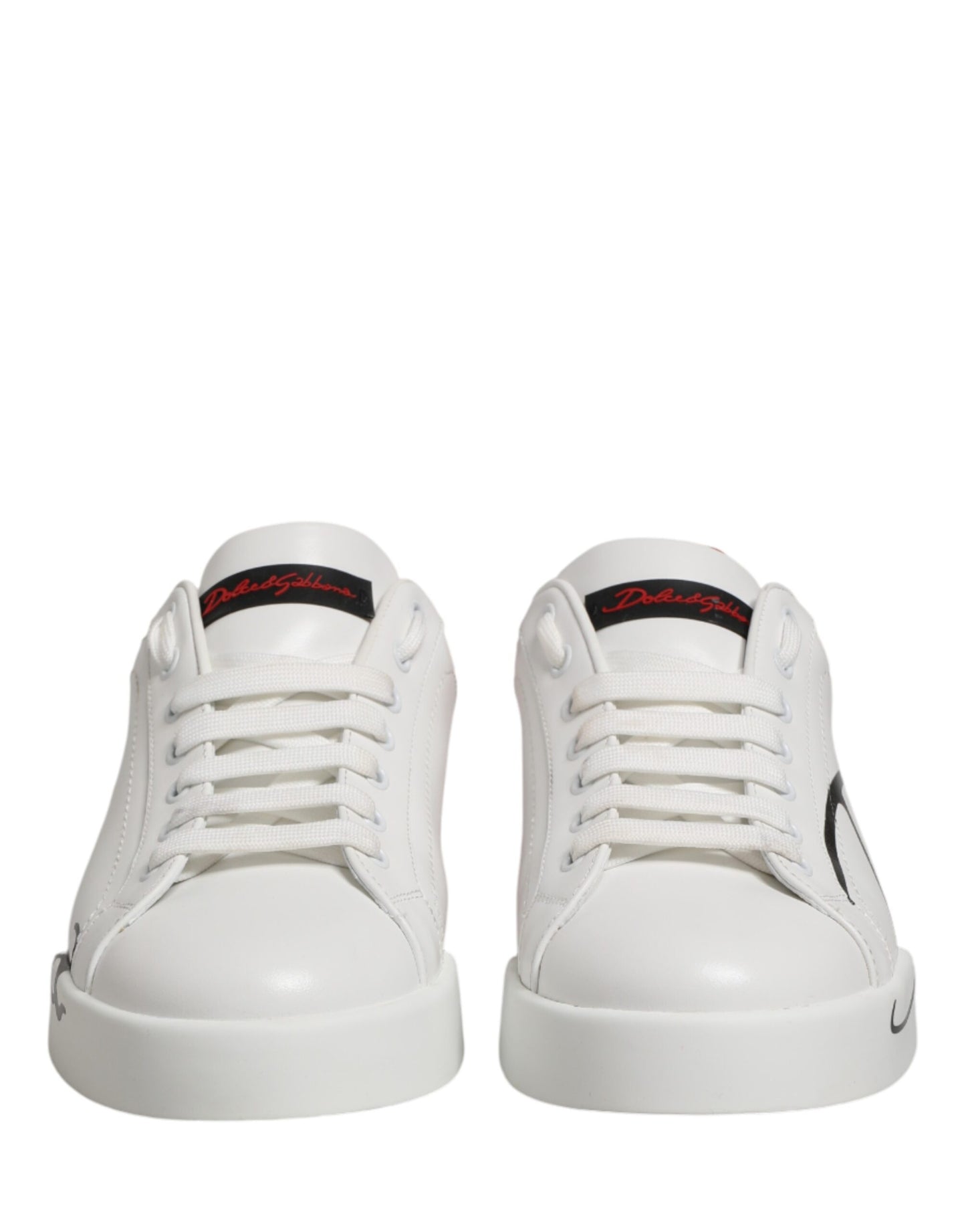 White Red Portofino Low Top Men Sneakers Shoes