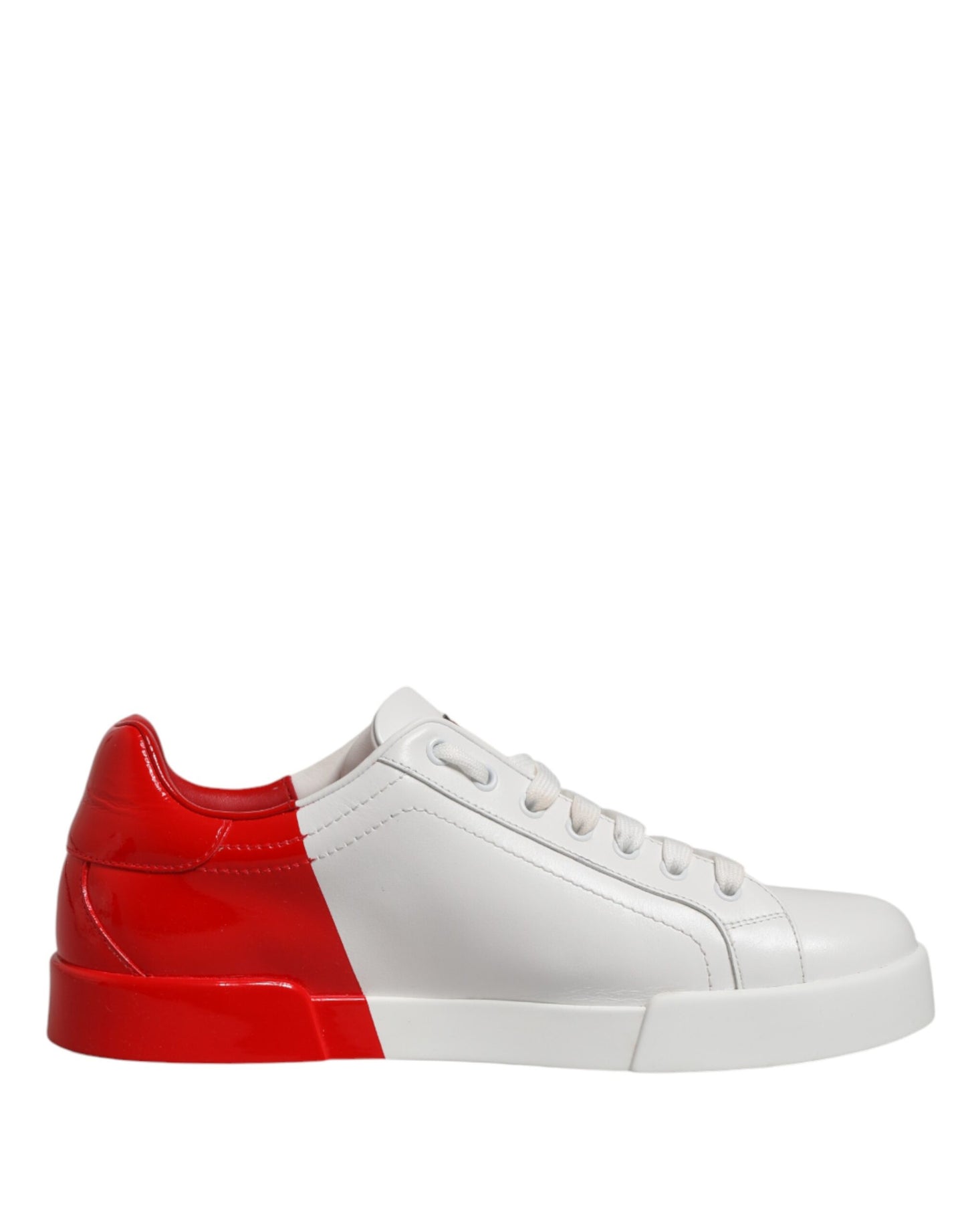 White Red Portofino Low Top Men Sneakers Shoes
