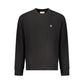 Black Cotton Men Sweater