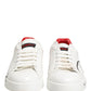 White Red Portofino Low Top Men Sneakers Shoes