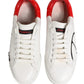 White Red Portofino Low Top Men Sneakers Shoes