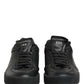 Black MIAMI Calf Low Top Men Sneakers  Shoes