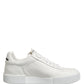 MIAMI Calf Low Top Men Sneakers  White