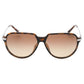 Brown Injected Sunglasses