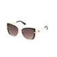 Brown Metal Sunglasses