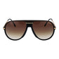 Black Polyamide Sunglasses