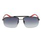 Gray Stainless Steel Sunglasses