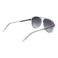 Gray Stainless Steel Sunglasses