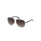 Gray Metal Sunglasses