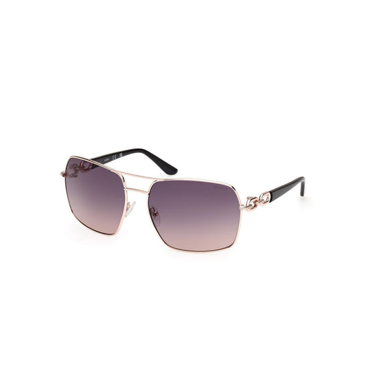 Multicolor Metal Sunglasses