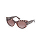 Brown Resin Sunglasses
