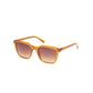 Orange Resin Sunglasses