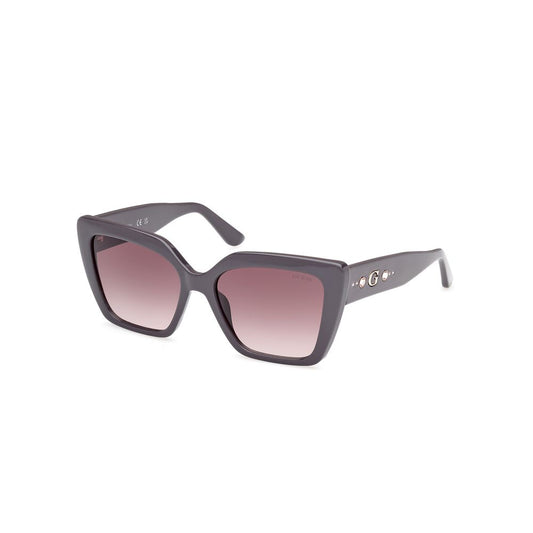 Gray Resin Sunglasses