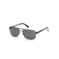 Gray Metal Sunglasses