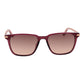 Burgundy Rubber Sunglasses