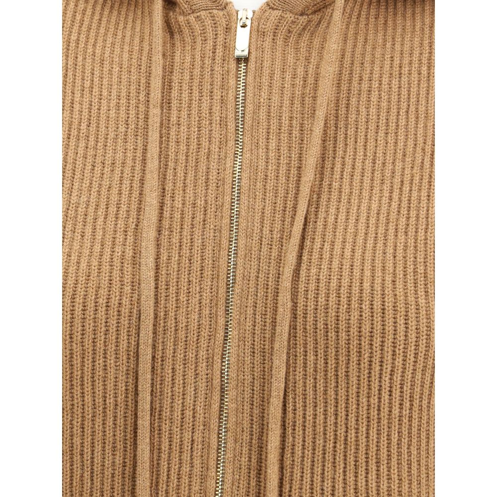 Brown Wool Sweatshirt