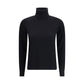 Black Wool Turtleneck