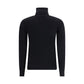 Black Wool Turtleneck