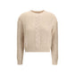 Beige Polyamide Sweatshirt