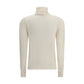 White Wool Turtleneck