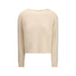 Beige Polyamide Sweatshirt